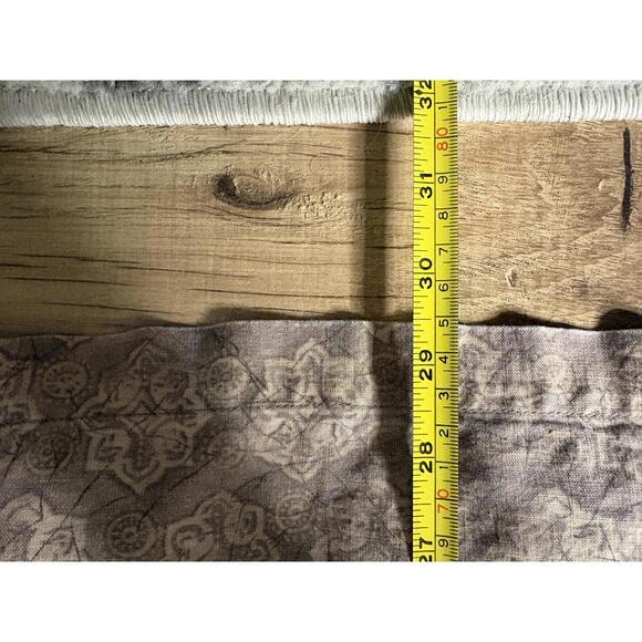 Eddie Bauer Men's Casual Floral Print Linen-Cotton Blend Button Up - Medium - Picture 5 of 5